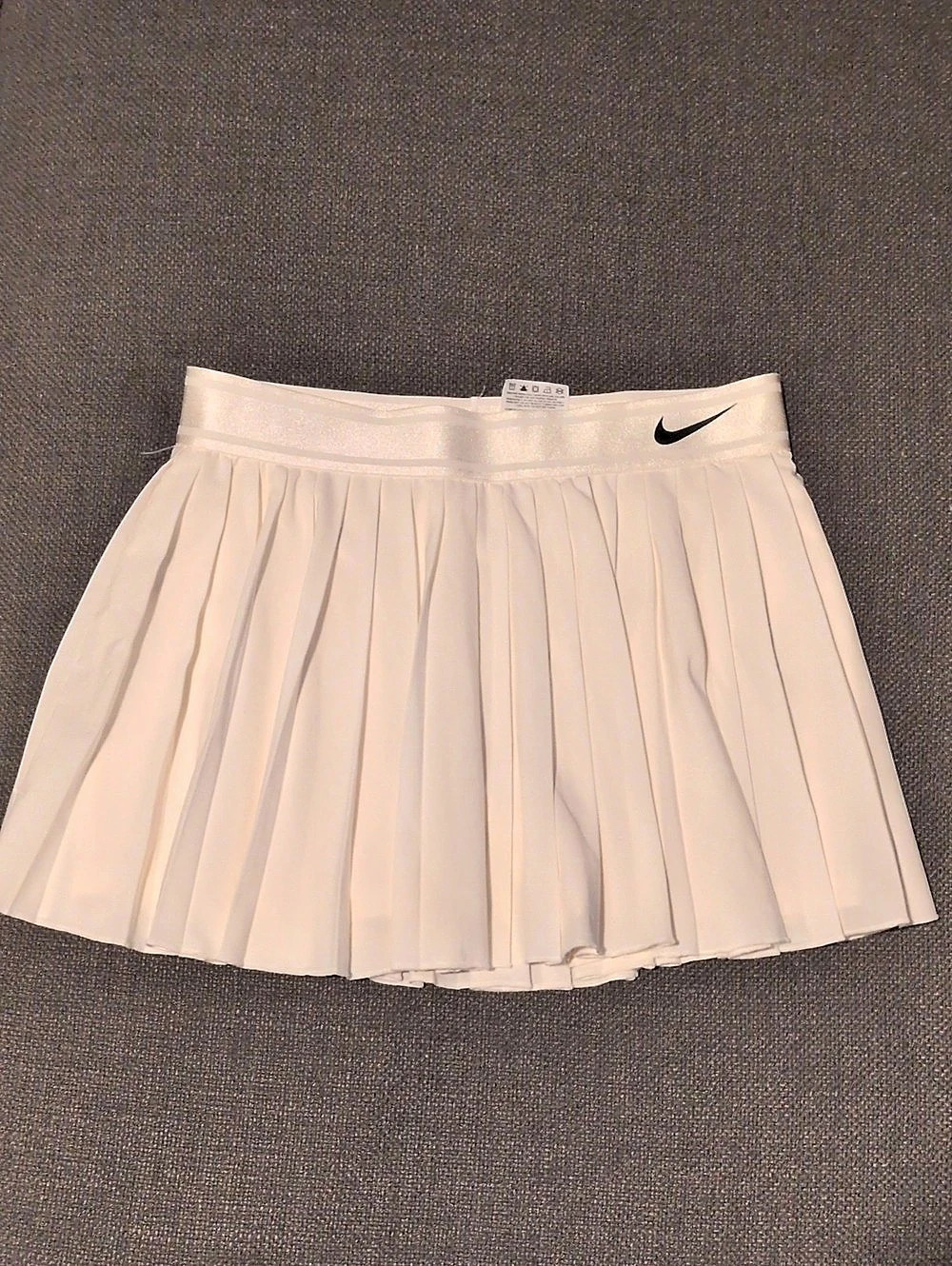 Nike Court Victory Tennis Skirt White Medium